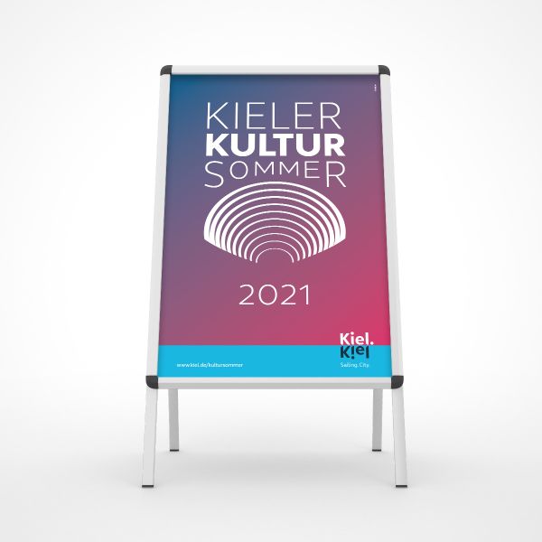 Kiel-Marketing Kultursommer Plakat