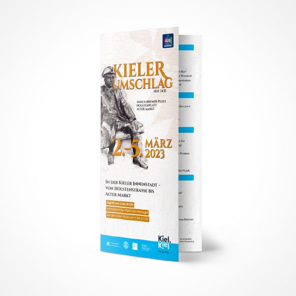 Kiel Marketing Flyer Kieler Umschlag