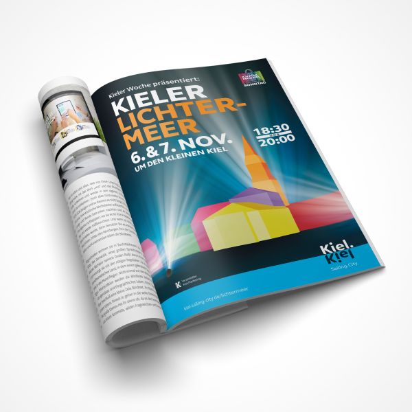 Kiel-Marketing Kieler Lichtermeer Anzeige