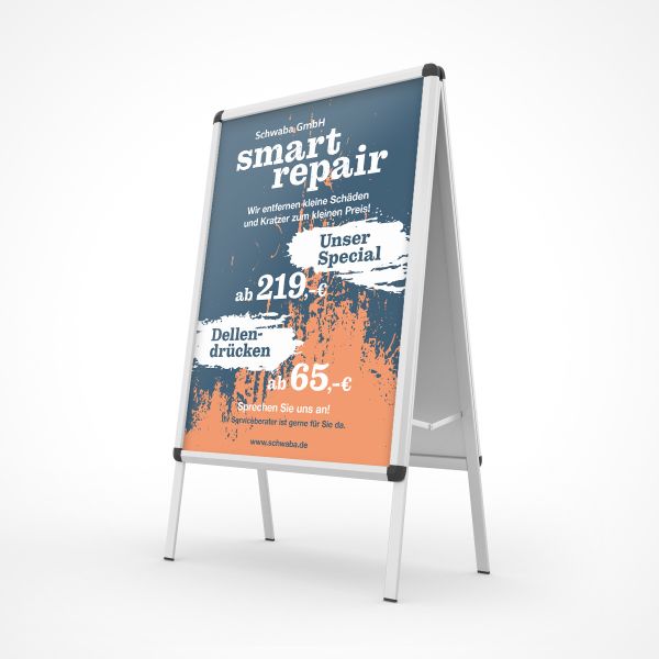 Schwaba Kampagne smart repair Plakat