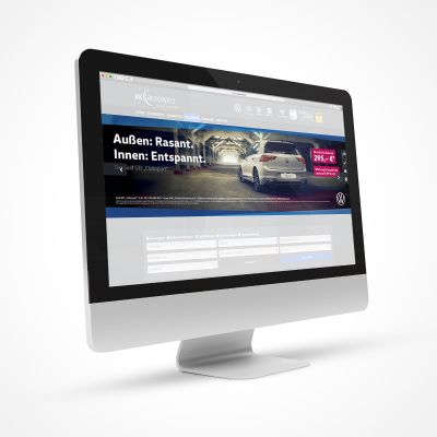 RK Autowelt Websiteheader VW GTI