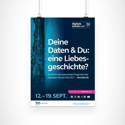 KiWi Plakat Digitale Woche Kiel