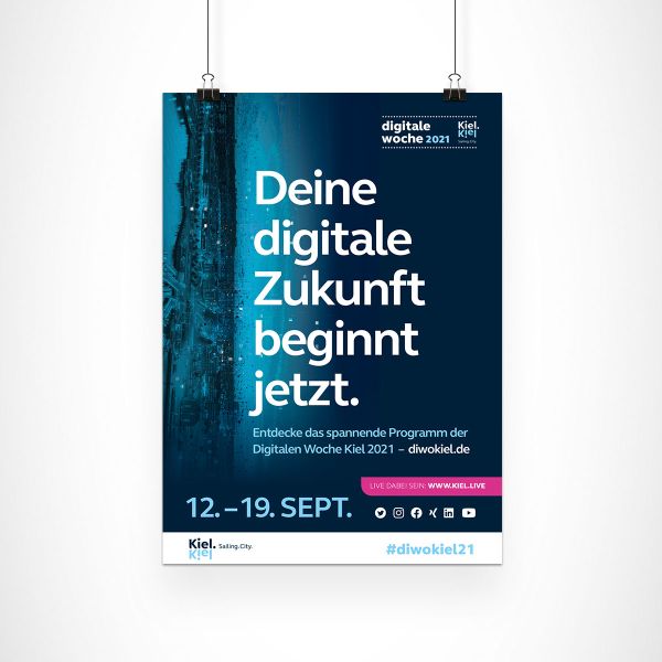 KiWi Plakat Digitale Woche Kiel