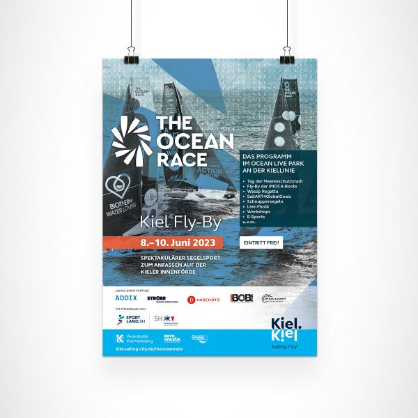 Kiel Marketing Plakat Ocean Race